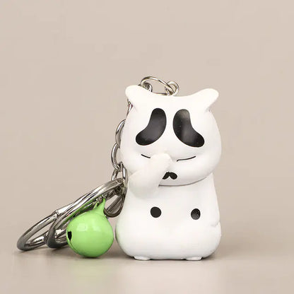 Cat Resin Keychain