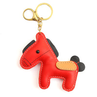Vancy Utopia Leather Horse Keychains