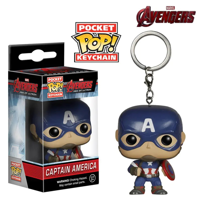 Avengers DC Heroes Keychains