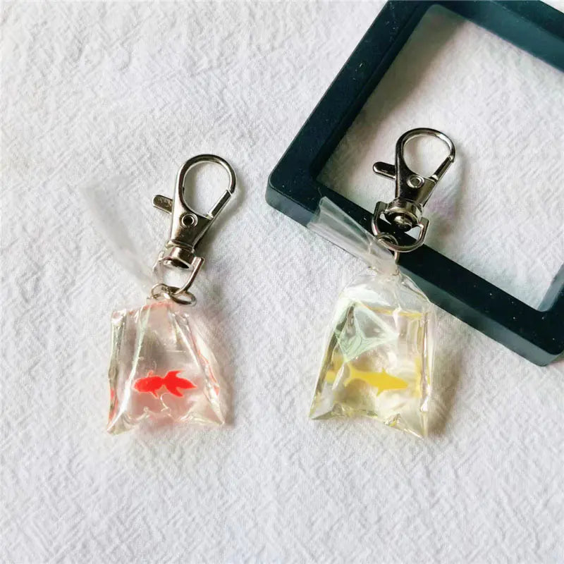 Bagged Fish Keychain