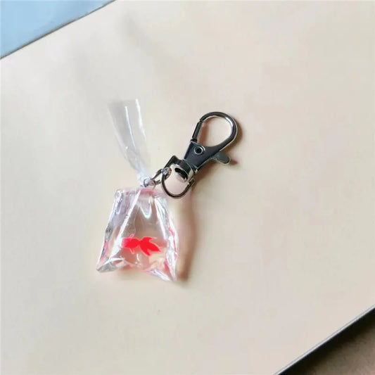 Bagged Fish Keychain