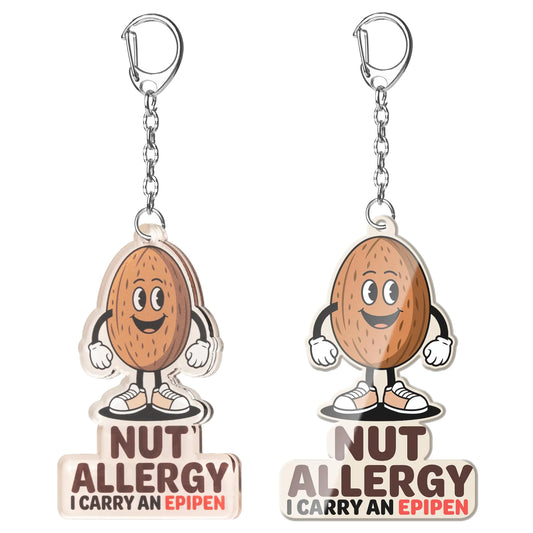 Allergy Keychain Set