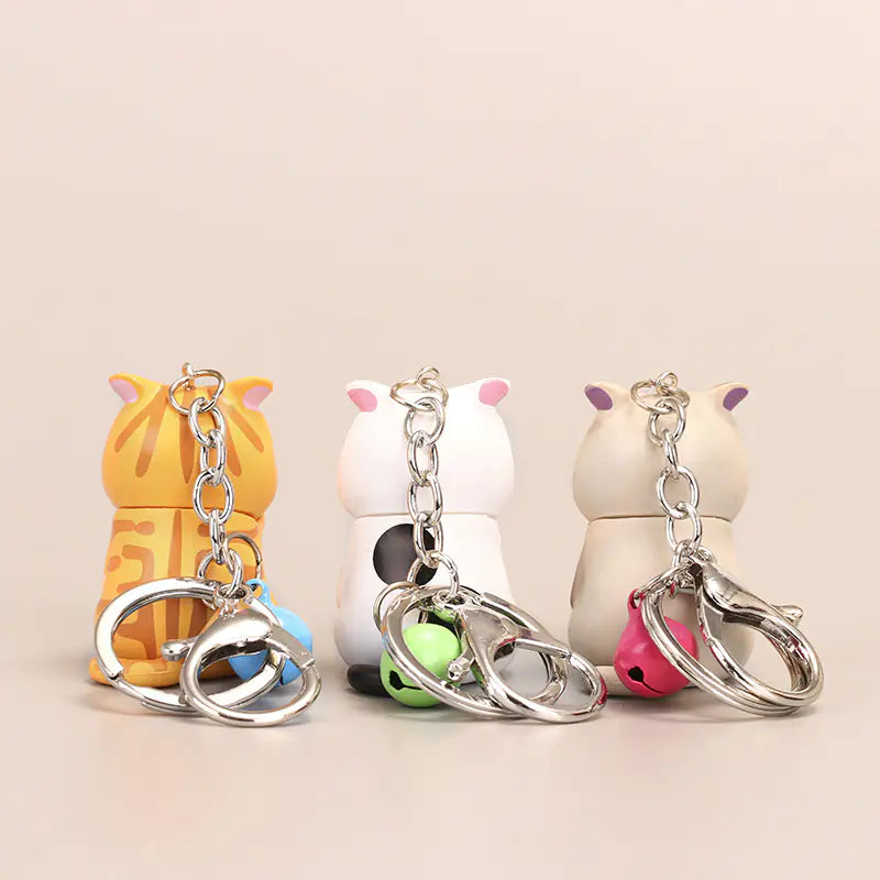 Cat Resin Keychain