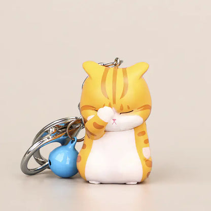 Cat Resin Keychain