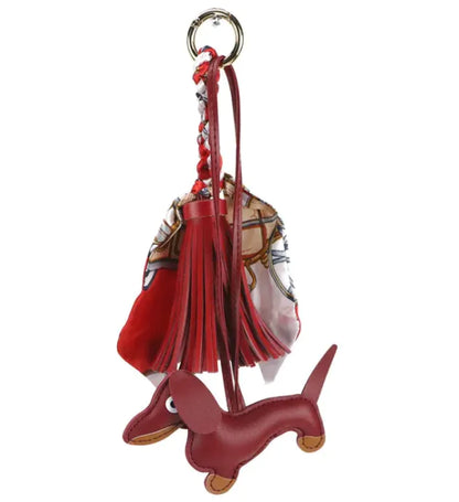 Cute Kawaii Mini Sausage Keychain