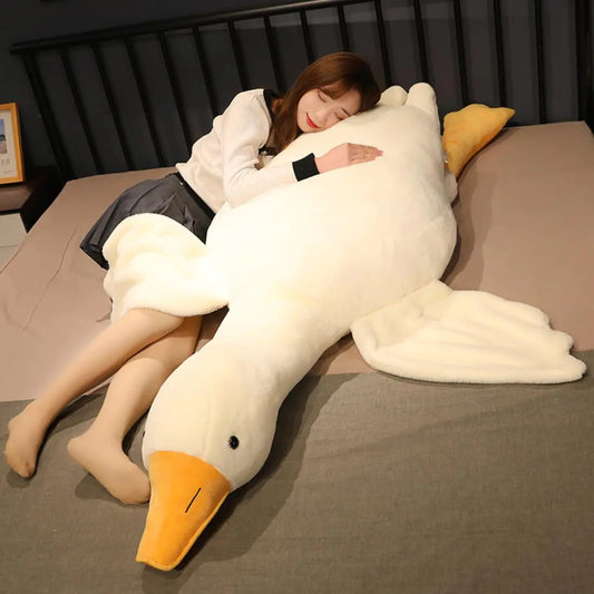 Giant Goose Stuffed Animal 62.9 Inch Soft Goose Plush Pillow