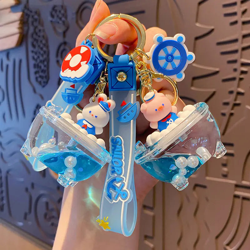 Cartoon Doll Keychain