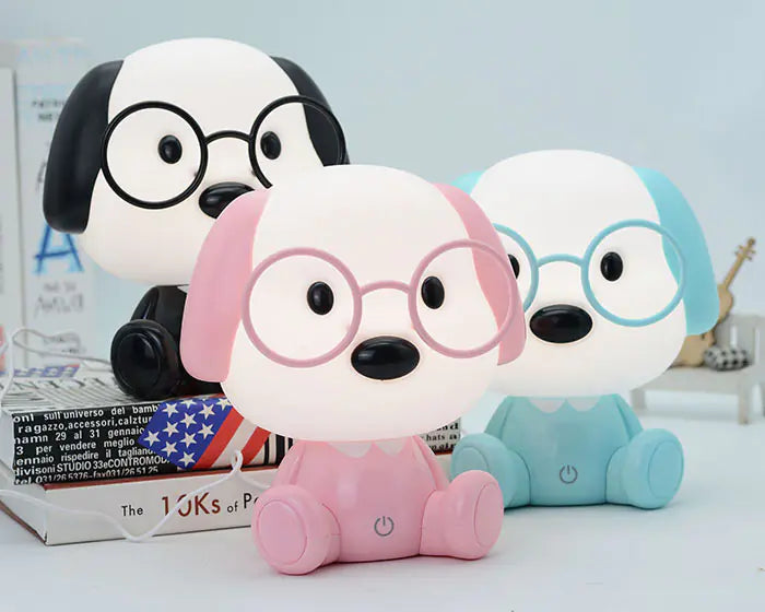 Cute Doctor Dog Touch Control Desk Lamp for Eyes