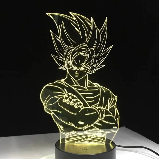 Sonic Monkey Colorful Night Light - Dragon Ball Design