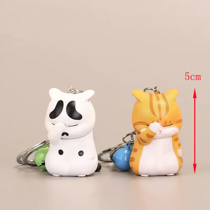 Cat Resin Keychain