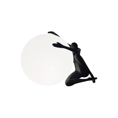 Humanoid Sculpture LED Moon Lamp