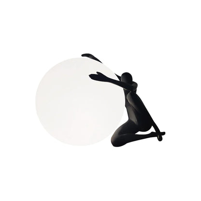 Humanoid Sculpture LED Moon Lamp