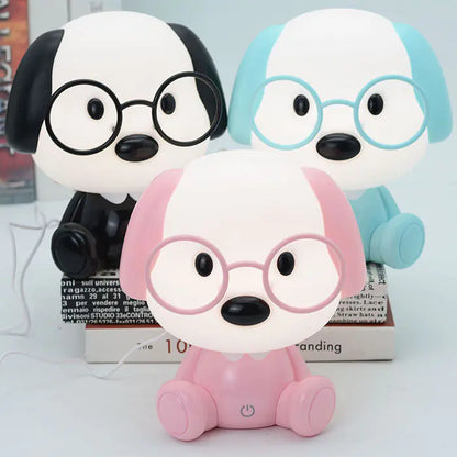 Cute Doctor Dog Touch Control Desk Lamp for Eyes