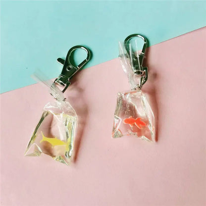 Bagged Fish Keychain